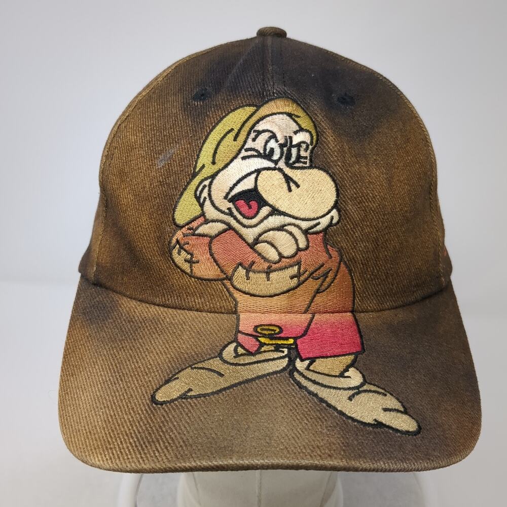 Grumpy! Grumpy! Grumpy! Snapback Cap Black Os Emb… - image 2